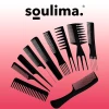 Набор парикмахерских расчесок Soulima 10 шт (5902367974800)
