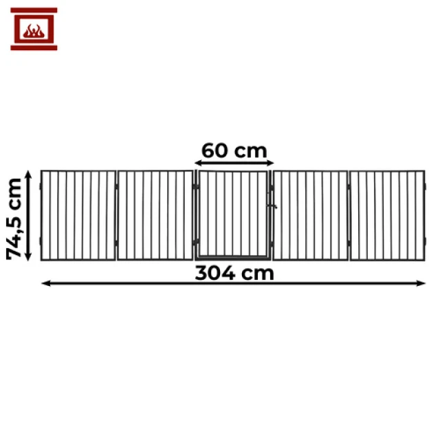 Ворота для каміна Kaminer Basic (5902367976613)