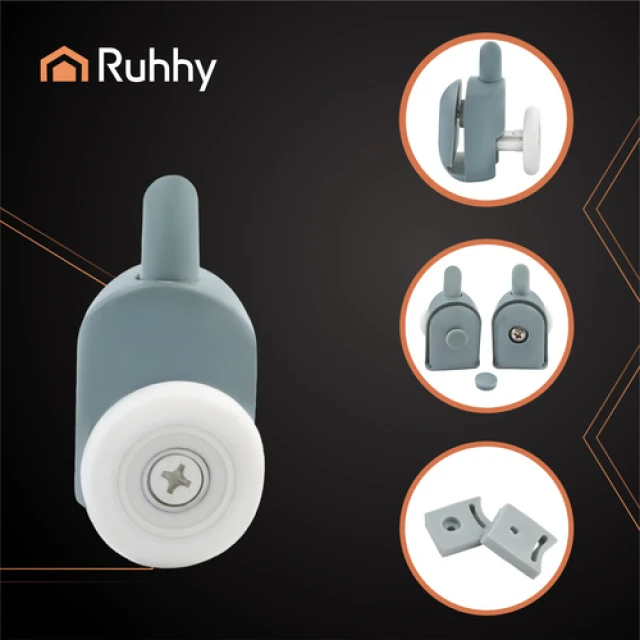 Ролики для душової кабіни Ruhhy 8 шт (5902367977924)