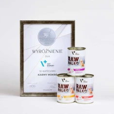 Консерва для собак VetExpert Raw Paleo з індичкою 400 г (5902414202719)