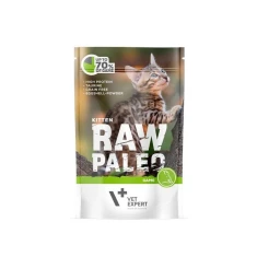 Вологий корм для кошенят VetExpert Raw Paleo з дикуном 100 г (5902414202832)