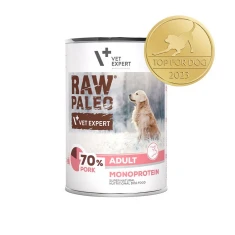 Консерва для собак VetExpert Raw Paleo зі свининою 400 г (5902414209190)