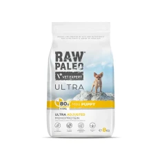 Сухий корм для цуценят дрібних порід VetExpert Raw Paleo Ultra з індичкою 8 кг (5902414210936)