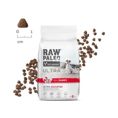 Сухий корм для цуценят дрібних порід VetExpert Raw Paleo Ultra з яловичиною 2 кг (5902414211025)