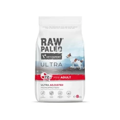 Сухий корм для дорослих собак дрібних порід VetExpert Raw Paleo Ultra Mini з яловичиною 8 кг (5902414211063)