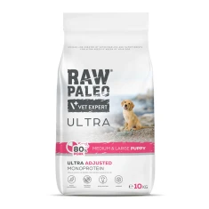 Сухий корм для цуценят середніх і великих порід VetExpert Raw Paleo Ultra зі свининою 10 кг (5902414211865)