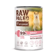 Влажный корм для собак VetExpert Raw Paleo со свининой и ягненком 400 г (5902414212176)