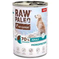 Консерва для собак VetExpert Raw Paleo с кенгуру 400 г (5902414216181)