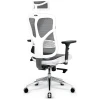 Крісло ергономічне Diablo Chairs V-Basic White/Grey (970)