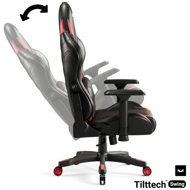 Крісло ігрове Diablo X-Ray Normal Size Black Red (829)