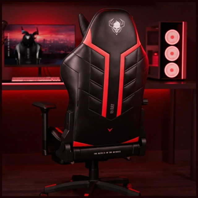 Крісло ігрове Diablo X-Ray Normal Size Black Red (829)