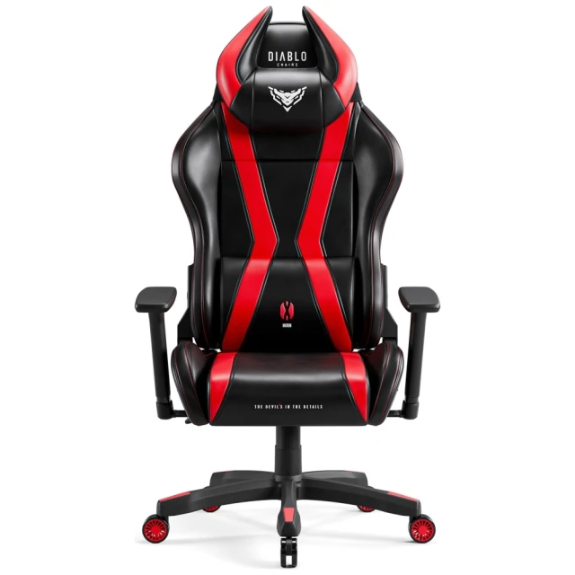 Крісло ігрове Diablo Chairs X-Horn 2.0 Normal Size Black Red (864)