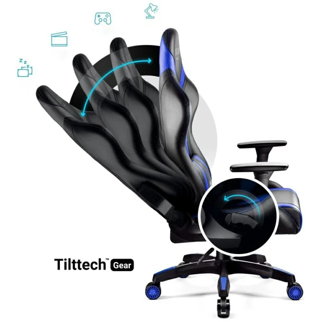 Ігрове крісло Diablo X-Horn 2.0 Normal Size Black/Blue (865)
