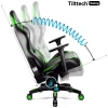 Крісло геймерське Diablo Chairs X-Horn 2.0 Normal Size Black/Green (866)