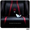 Кресло геймерское Diablo Chairs X-One 2.0 Normal Size Black/Red (869)