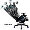 Крісло ігрове Diablo Chairs X-One 2.0 Normal Size Black/Blue (871)