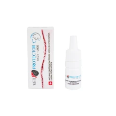 Краплі для очей для коней собак і котів JM Sante Polisept Vet Protector Oczy-Ligo 3 мл (5902596718626)
