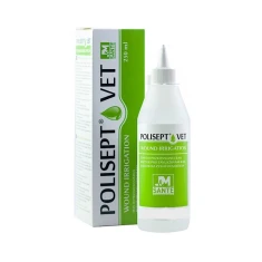 Розчин для промивання ран для тварин JM Sante Polisept Vet Wound Irrigation 500 мл (5902596718633)