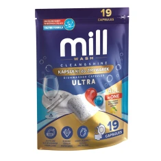 Капсули для посудомийної машини MADONIS MILL Clean&Shine Ultra 19 шт (5902643000742)