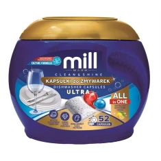 Капсули для посудомийної машини MADONIS MILL Clean&Shine Ultra 52 шт (5902643000766)