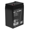 Акумулятор Green Cell AGM 6V 5Ah (AGM11)