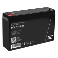 Акумулятор гелевий Green Cell AGM 6V 7Ah (AGM12)