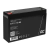 Акумулятор гелевий Green Cell AGM 6V 7Ah (AGM12)