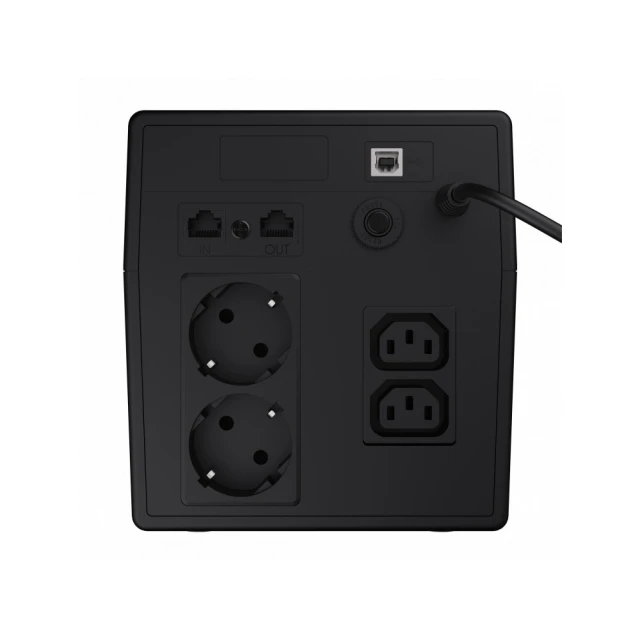 Джерело безперебійного живлення Green Cell Power Proof 1000VA 600W (UPS03)