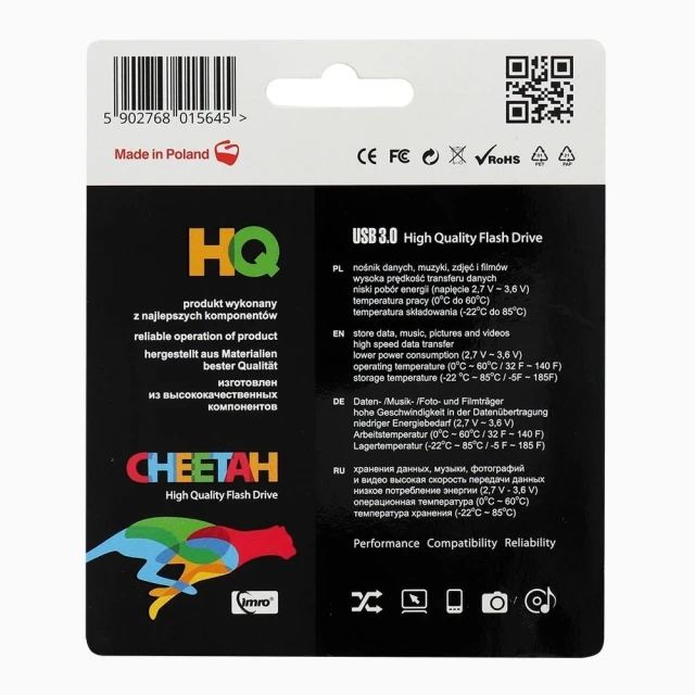 USB Flash Drive Imro Cheetah 8GB USB 3.0 (5902768015089)