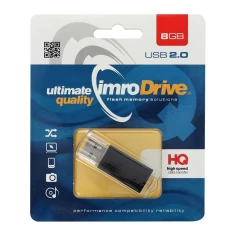 Flash-диск Imro Black 8GB USB 2.0 (5902768015157)