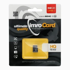 Карта пам'яті microSD Imro 32GB 100MB/s Class 10 UHS I (5902768015607)