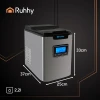 Льодогенератор Ruhhy K5536 3 розміри кубиків самоочисний (5902802904751)