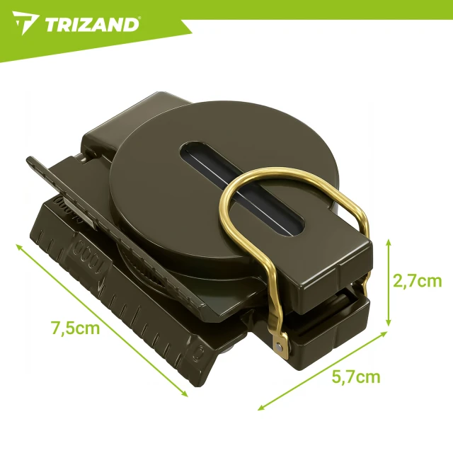 Компас военный с вращающимся лимбом Trizand (5902802906038)