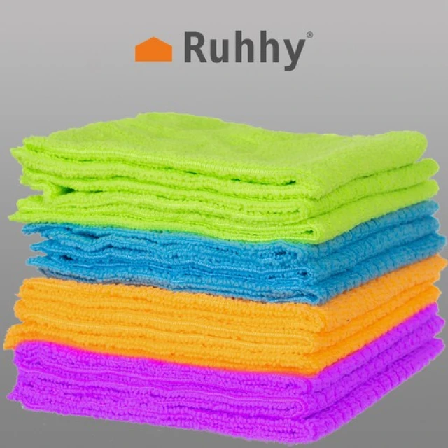 Серветки з мікрофібри набір Ruhhy 12 шт (5902802907110)