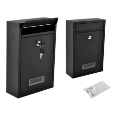 Поштова скринька Malatec S6237 Black (5902802907806)