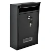 Почтовый ящик Malatec S6237 Black (5902802907806)