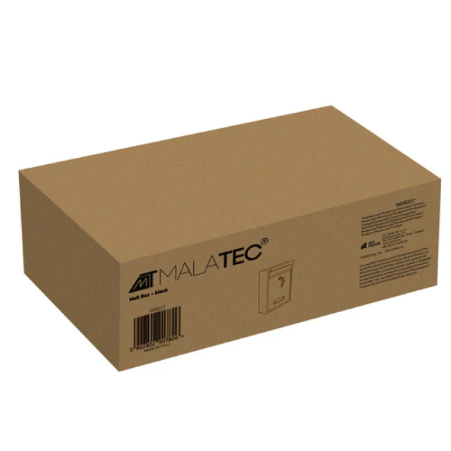 Почтовый ящик Malatec S6237 Black (5902802907806)