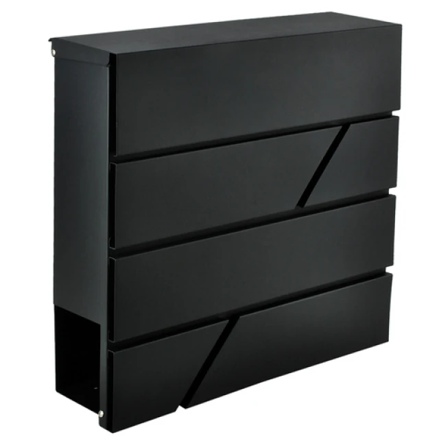 Поштова скринька Malatec S6238 формат A4 Black (5902802907813)