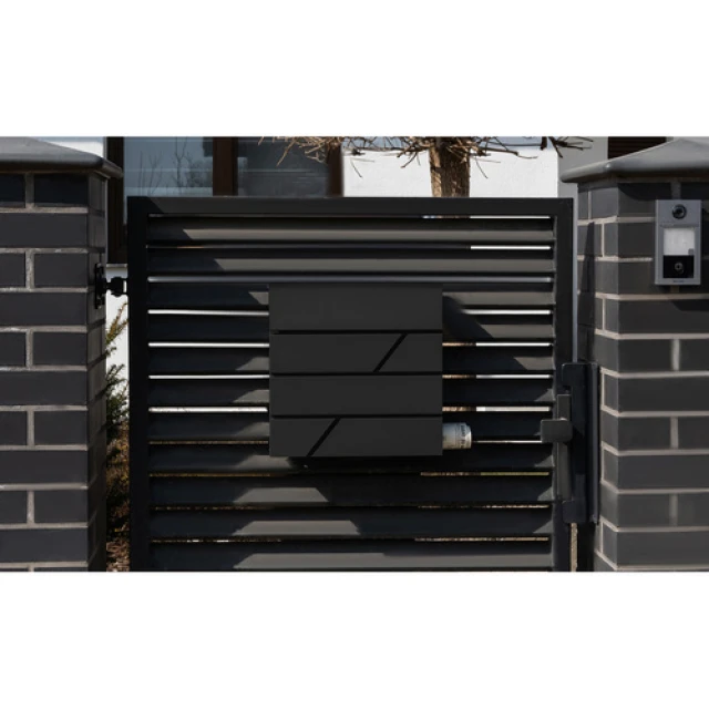 Поштова скринька Malatec S6238 формат A4 Black (5902802907813)