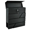 Поштова скринька Malatec S6238 формат A4 Black (5902802907813)