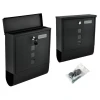 Почтовый ящик формат Malatec A4 Black (5902802907820)