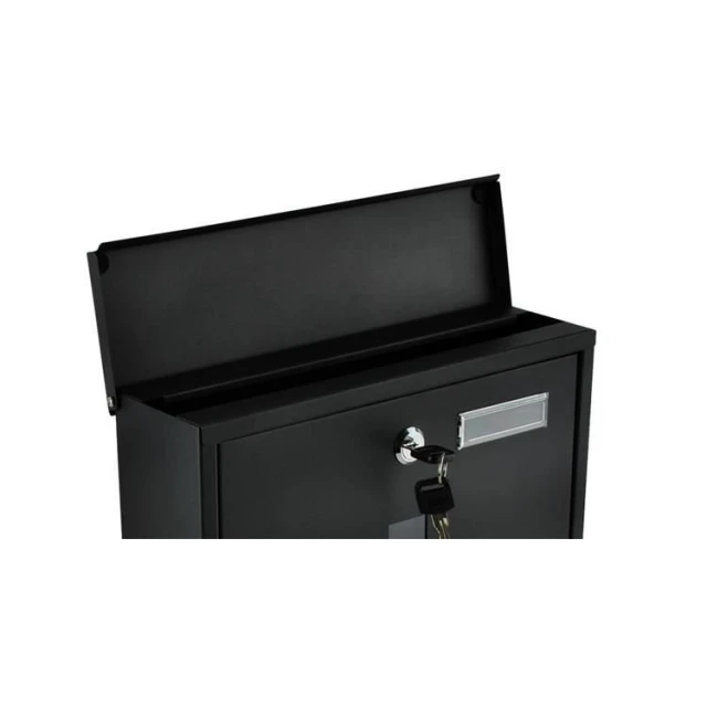 Почтовый ящик формат Malatec A4 Black (5902802907820)