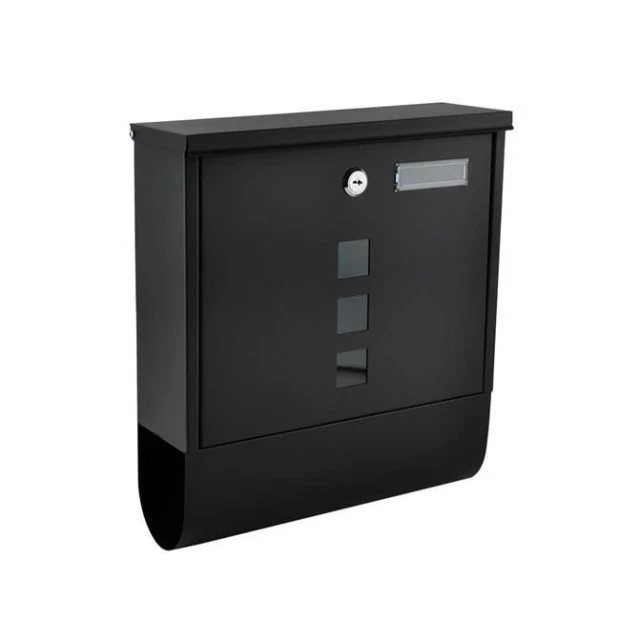 Почтовый ящик формат Malatec A4 Black (5902802907820)