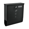 Почтовый ящик формат Malatec A4 Black (5902802907820)