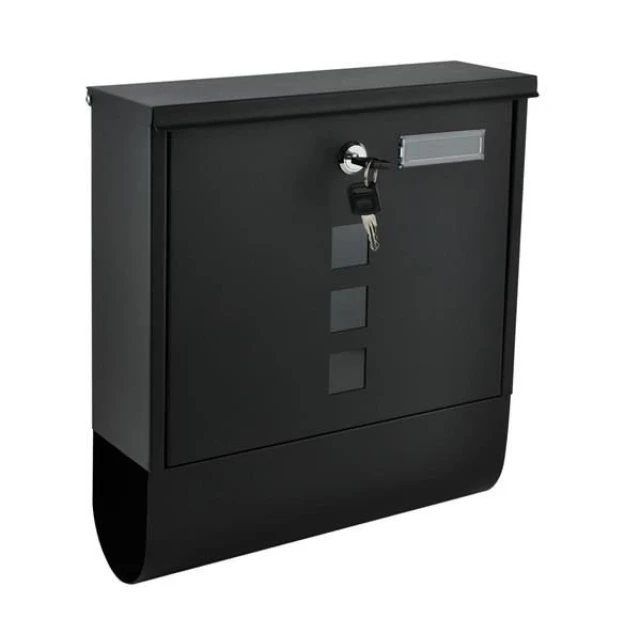 Почтовый ящик формат Malatec A4 Black (5902802907820)