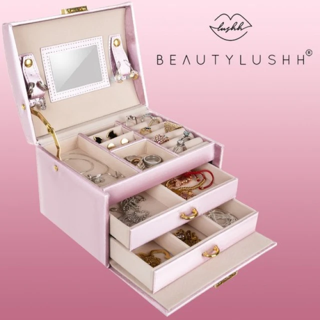 Шкатулка для украшений Beautylushh Pink (5902802908568)