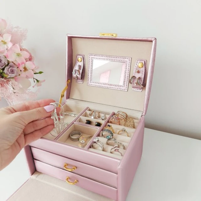 Шкатулка для украшений Beautylushh Pink (5902802908568)