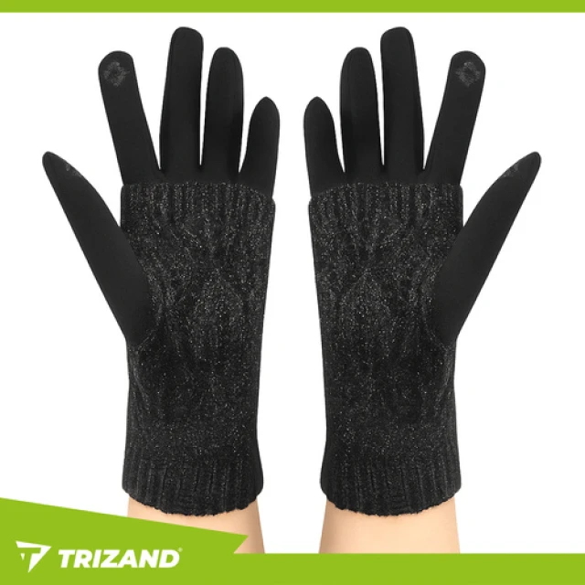 Сенсорні рукавички Trizand R6413 Black (5902802908933)