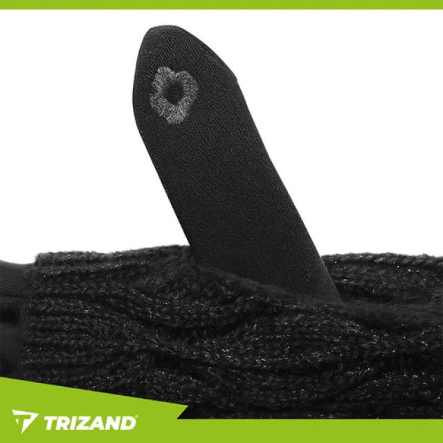 Сенсорні рукавички Trizand R6413 Black (5902802908933)