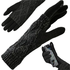 Сенсорні рукавички Trizand R6413 Black (5902802908933)